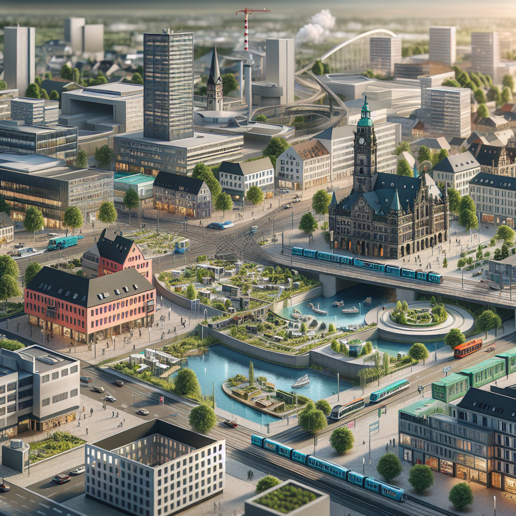 Einflussfaktoren auf Bodenrichtwerte im Essener Stadtkern.